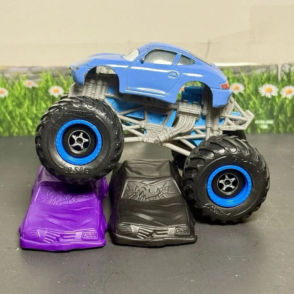 Disney Cars Mattel Custom Sally Carrera Monster Jam Truck Read Description